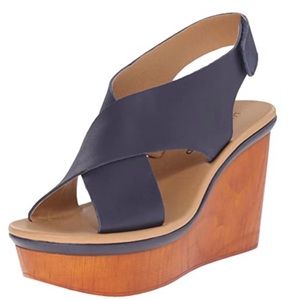 Lucky Brand Leather Wedges
